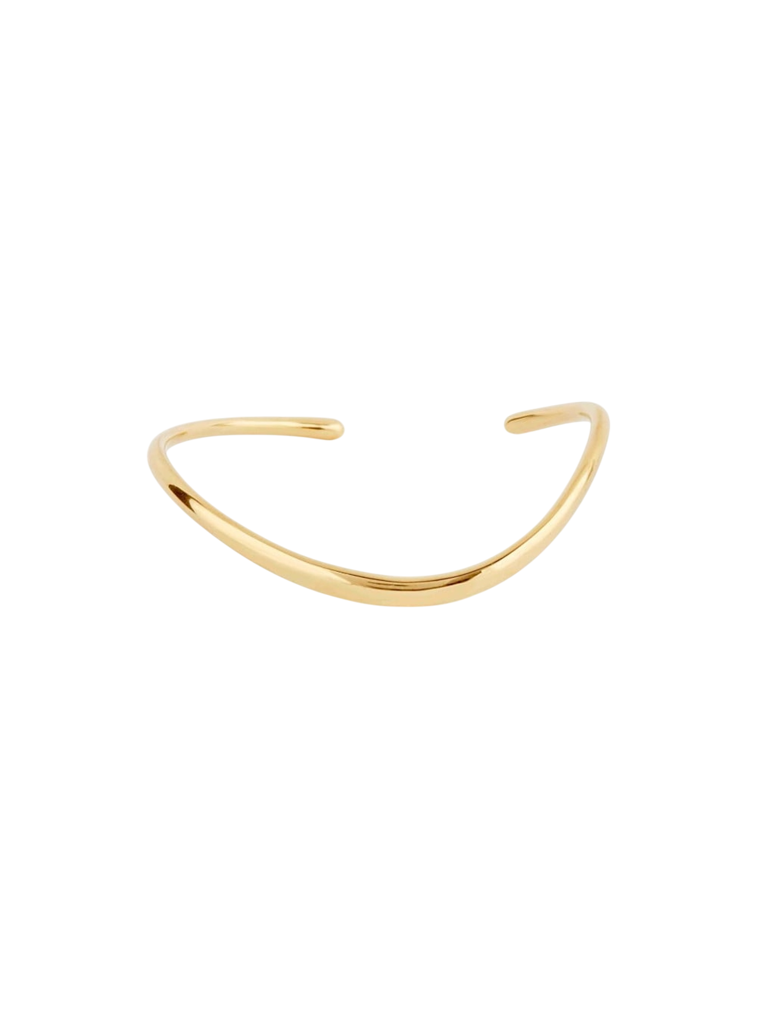 Wave lab-created diamond cuff